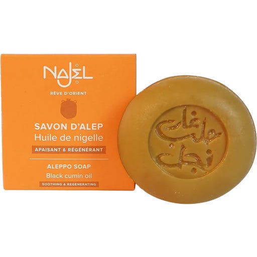 Najel Aleppo-Seife mit Schwarzkümmel - 100 g