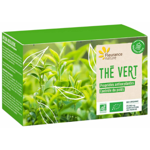Fleurance Nature Thé Vert Bio - 20 sachets de thé