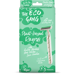 The Eco Gang Plant-based Razors 5 Pack - 5 Stk