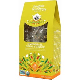 English Tea Shop Bio Lemongras Ingwer und Zitrusfrüchte - 15 Teebeutel