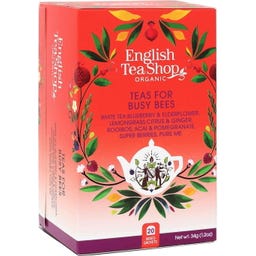 English Tea Shop Økologisk For Busy Bees Te-kolleksjon - 20 tepåsar