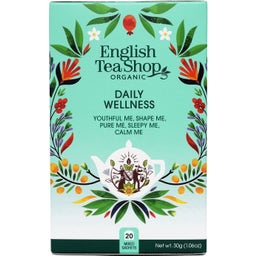 English Tea Shop Organic Daily Wellness Tea Collection - 20 tea bags