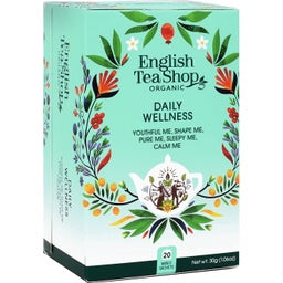 English Tea Shop Organic Daily Wellness Tea Collection - 20 tea bags