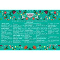 Calendario dell'Avvento Bio - Christmas Vibes Only - 25 bustine piramidali