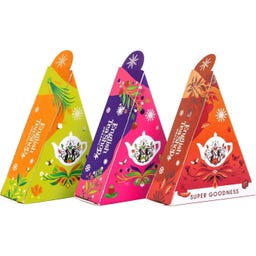 English Tea Shop Organic Tea Gift Set - Winter Balance - 12 pyramidových sáčků