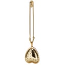 tea exclusive Pince à Thé - Coeur - doré