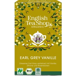 English Tea Shop Organic Earl Grey Vanilla, Naturland - 20 čajových vrecúšok