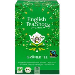 English Tea Shop Thé Vert Bio - 20 sachets de thé