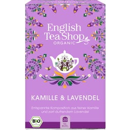 English Tea Shop Camomilla e Lavanda, Bio - 20 bustine