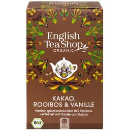 English Tea Shop Cacao, Rooibos y Vainilla, Bio - 20 bolsitas