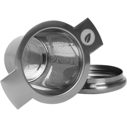 Tesil Tea Master med Lock/Underlägg - silver