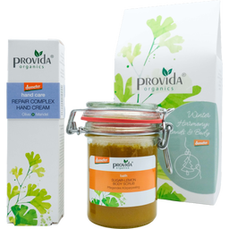 provida organics Winter Harmony Hands & Body Set - 1 set