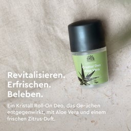 URTEKRAM Aloe Vera Crystal Deo Roll-on - 50 ml