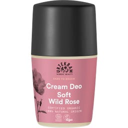 Urtekram Soft Wild Rose Roll-On Deodorant - 50 ml