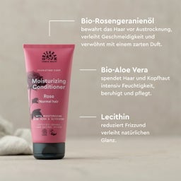 URTEKRAM Rose Conditioner - 180 ml