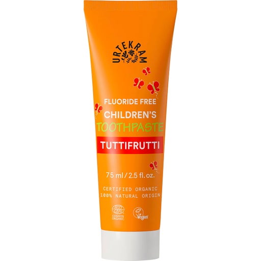 URTEKRAM Children's Tutti Frutti Toothpaste - 75 ml