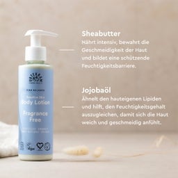 URTEKRAM Fragrance Free Body Lotion - 245 ml