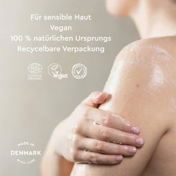 URTEKRAM Fragrance Free Body Wash - 200 ml