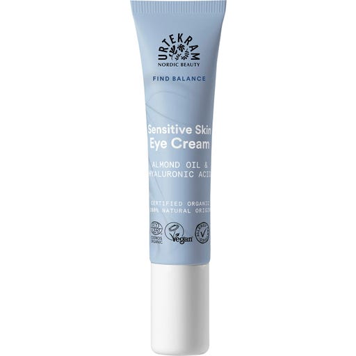 URTEKRAM Fragrance Free Sensitive Eye Cream - 15 ml