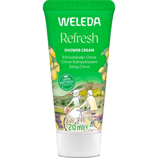 Weleda Refresh Citrus Shower Cream - 20 ml