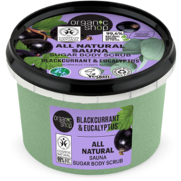 Sauna Sugar Body Scrub Blackcurrant & Eucalyptus - 250 ml