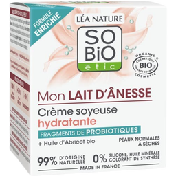 LÉA NATURE SO BiO étic Eselsmilch Seidige Feuchtigkeitscreme - 50 ml