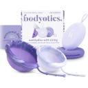 Comfydisc Menstruationsscheiben mit Rückholstring, Lila (2 Stk)