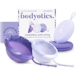 Comfydisc Menstrual Discs with Removal Nub  - Purple