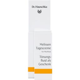 Dr. Hauschka On-Pack Melisse Dagkrem + Fargefluid