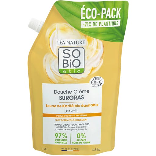 Doccia Crema Ultra Idratante al Burro di Karité - Refill 1L