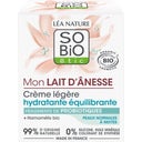 LÉA NATURE SO BiO étic Eselsmilch Leichte Feuchtigkeitscreme - 50 ml