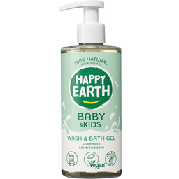 Happy Earth Baby & Kids Wash & Bath Gel - 300 ml