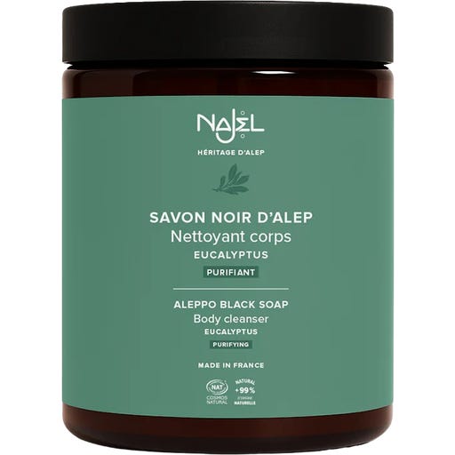 Najel Savon Noir d'Alep à l'Eucalyptus - 900 g