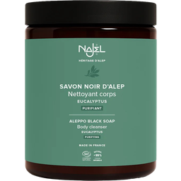 Najel Aleppo černé mýdlo s eukalyptem - 1 kg
