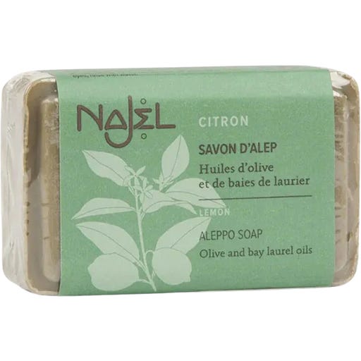 Najel Aleppo-Seife Zitrone - 100 g