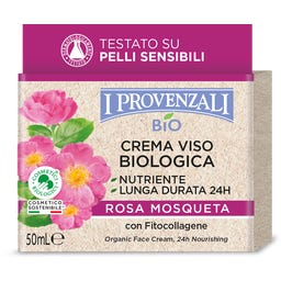 Rosa Mosqueta Crema Viso 24h Biologica Nutriente - 50 ml