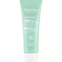 mascarilla 3 en 1, exfoliante y cuidado específico - 75 ml