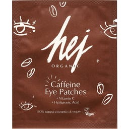 hej Organic Caffeine Eye Patches - 1 paio