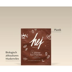 HEJ ORGANIC Caffeine Eye Patches - 1 Paar