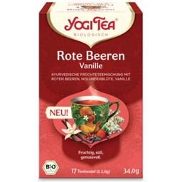 Yogi Tea Frutos rojos ecológicos vainilla - 17 bolsitas