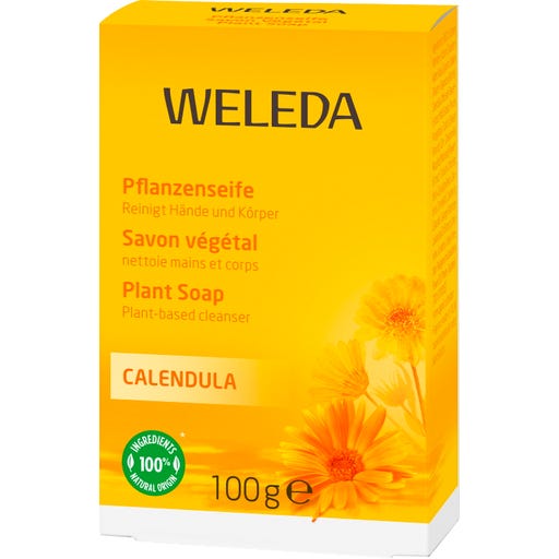 Weleda Jabón Vegetal - Caléndula - 100 g