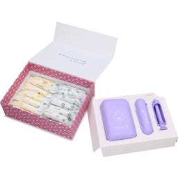 Re- Use Set Applicatore Riutilizzabile e Assorbenti - Regular + Super