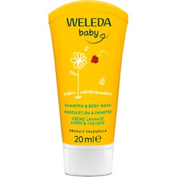Weleda Calendula Body Wash & Shampoo - 20 ml