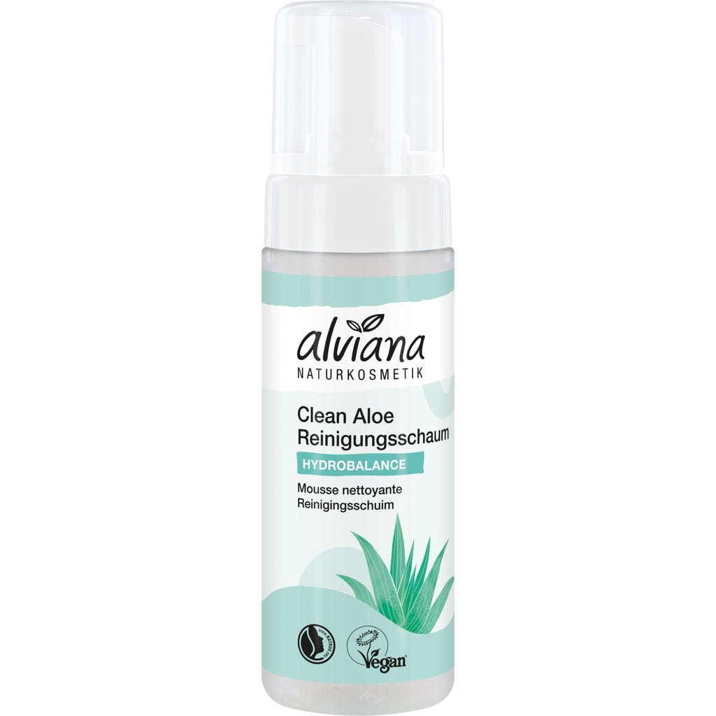 alviana Naturkosmetik Clean Aloe Cleansing Mousse, 150 ml - Ecco Verde  Online Shop