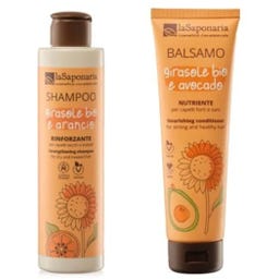 La Saponaria Nährendes Haarpflege Set - 350 ml