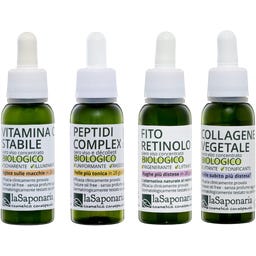 La Saponaria Attivi Puri Glow Skin Set - 4 x 30 ml