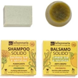 La Saponaria INNER Klärendes Haarpflege Set - 90 g