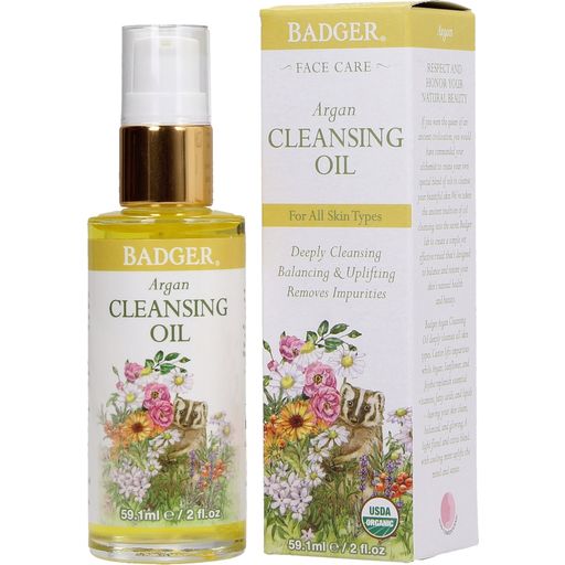 Badger Balm Argan Face Cleansing Oil - 59 ml