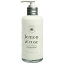 Bioorganické telové mlieko s citrónom a ružou - 200 ml