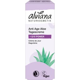 alviana Naturkosmetik +Q10 POWER Anti-Age Aloe Nappali Krém - 50 ml